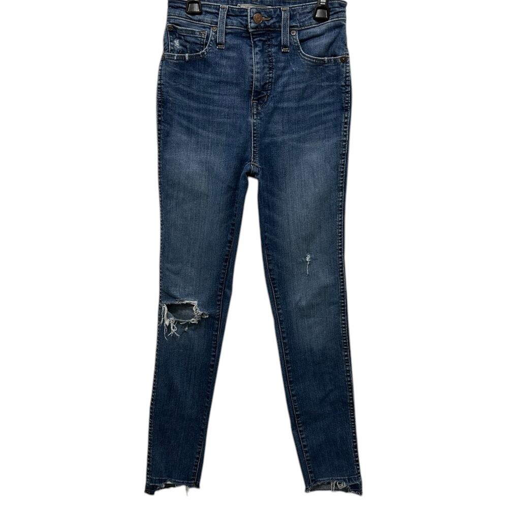 MADEWELL Jeans Womens Size 25 Curvy High Rise Skinny